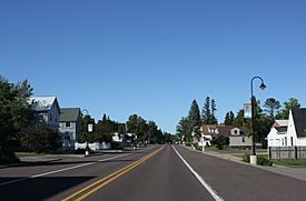 Downtown Chassell along US Highway 41