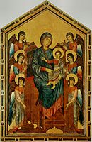 Cimabue - Maestà du Louvre