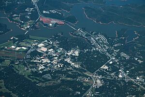 Clemson University Aerial (50697385708)