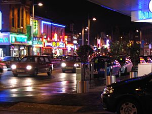 Currymile by night