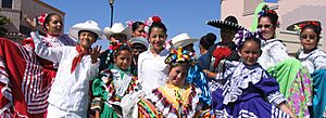 Dancers in Salinas, California