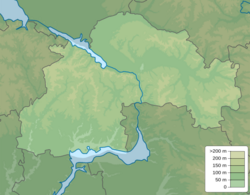 Dnipro is located in Dnipropetrovsk Oblast