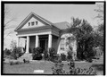 FRONT AND SIDE VIEW, S.E. - J. Bruce Airey House, 1202 West Tuskeena Street, Wetumpka, Elmore County, AL HABS ALA,26-WETU,10-1