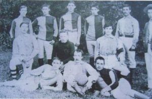 Fulham team from 1886 season