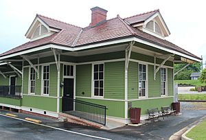 Holly Springs train depot