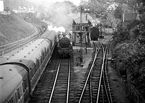 Largs station - looking south