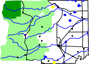 Map of Boulder County, Colorado