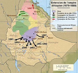 Menelik campaign map 1 3