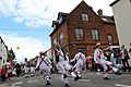 Morris Dancers at Jericho Street Fair Oxford