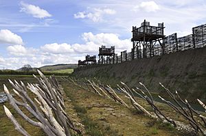 Muséoparc d'Alésia fortifications