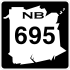 Route 695 shield