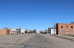 Looking north along Randolph Street (2019).