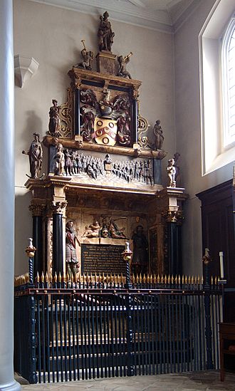 Tomb of Thomas Sutton