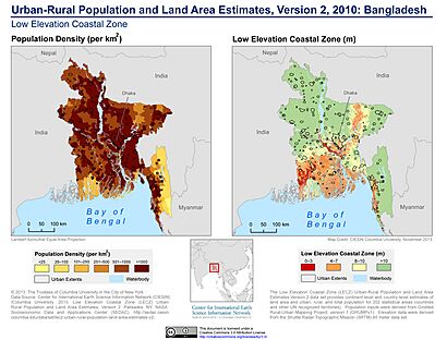 Urban-Rural Population and Land Area Estimates, v2, 2010 Bangladesh (13873798283)