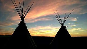 Wyoming sunset