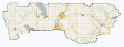 Lacombe is located in Lacombe County