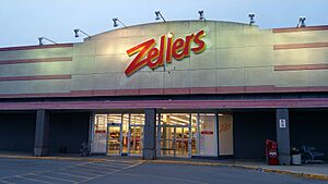 A re-opened Zellers store at Bells Corners in Ottawa