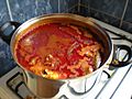 Akan Ghanaian Palm Nut Soup