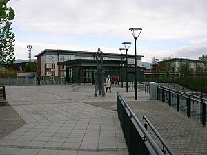 Alloa station frontage