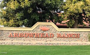 Neighborhood entrance sign