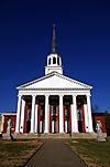 Basilica of Saint Joseph Proto-Cathedral (Bardstown, Kentucky), exterior, front.jpg