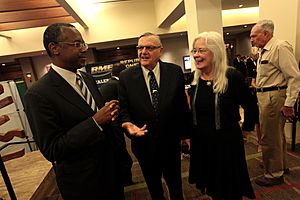 Ben Carson, Joe & Ava Arpaio (14975122290)