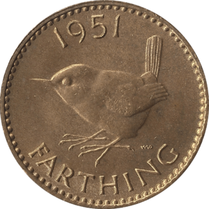 British farthing 1951 reverse.png