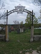 Cemetery in Temple, New Hampshire