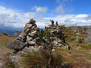 Ciudad de Piedra Entrance - Páramo de Ocetá