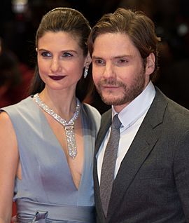 Daniel Brühl and Felicitas Rombold