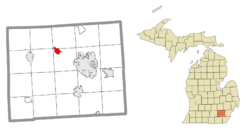 Location within Washtenaw County