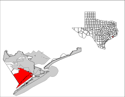 Location in the state of Texas