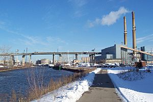 HankAaronStateTrail, ValleyPowerPlant