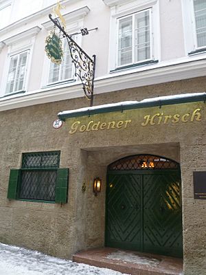 Hotel Goldener Hirsch-Getreidegasse