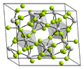 Crystal structure of thorium tetrafluoride