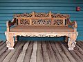 Maui-FredBaldwinHome-woodbench 01