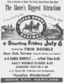 Ocean Downs advertisement