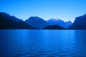 On Lake Te Anau