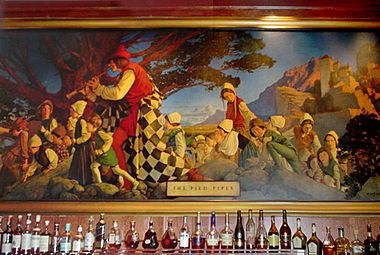 Palace Hotel Pied Piper Mural