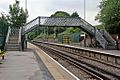 Passenger Footbridge, Rice Lane Railway Station (geograph 2995886)