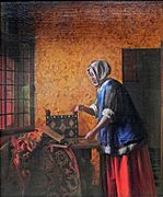 Pieter de Hooch Die Goldwägerin