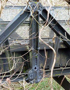 Pont-y-Cafnau, close-up detail