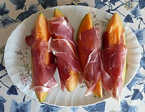 Prosciutto di Parma e melone