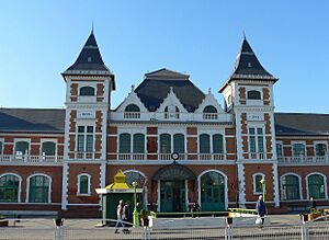 Tiszai trainstation miskolc front