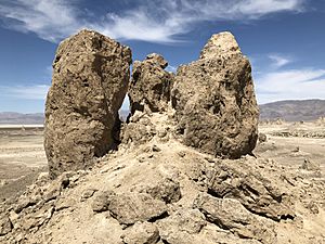 Trona Pinnacles close-up