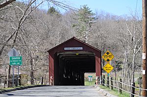 West Cornwall covered bridge