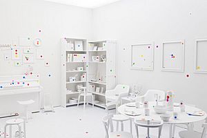 Yayoi Kusama Obliteration Room