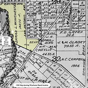 1906TractMapDowntownLosAltos