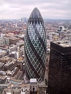 30 St Mary Axe, 'Gherkin'