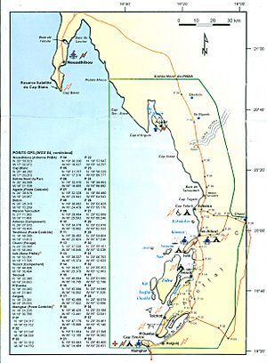 Arguin map